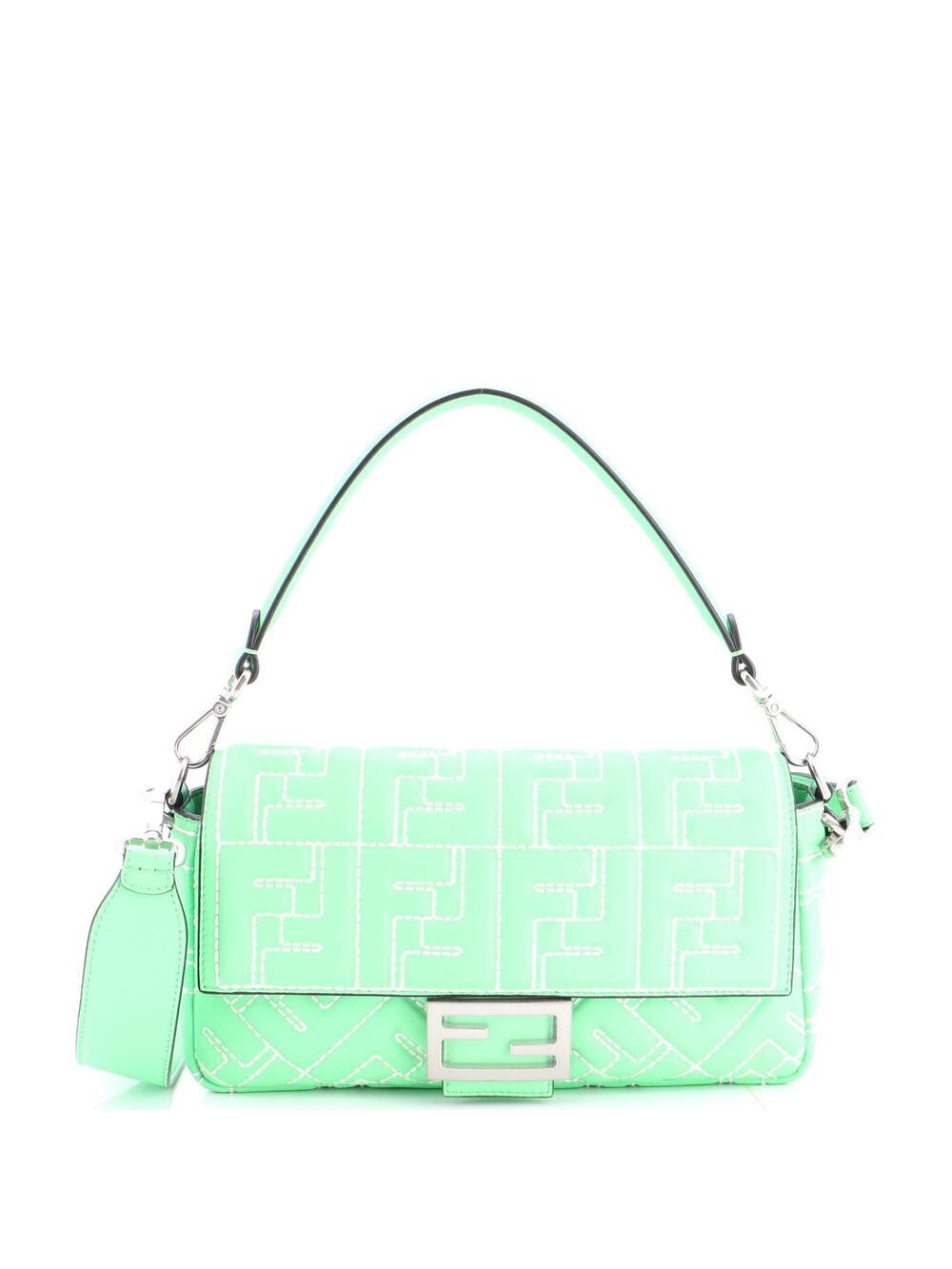 Fendi Baguette Nm Bag Zucca Stitched #283442F20B